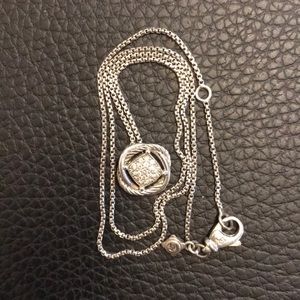 David Yurman Infinity Small Pendant Necklace